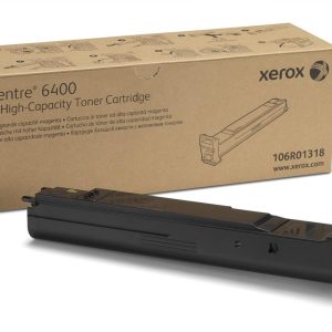 Xerox 106R01318 WorkCentre 6400 Yüksek Kapasite Magenta Kırmızı Toner 14.000 Sayfa